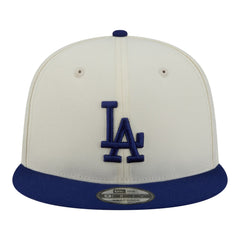 Cream/Royal Los Angeles Dodgers New Era Localized 9FIFTY Snapback Hat