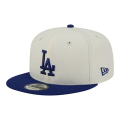 Cream/Royal Los Angeles Dodgers New Era Localized 9FIFTY Snapback Hat