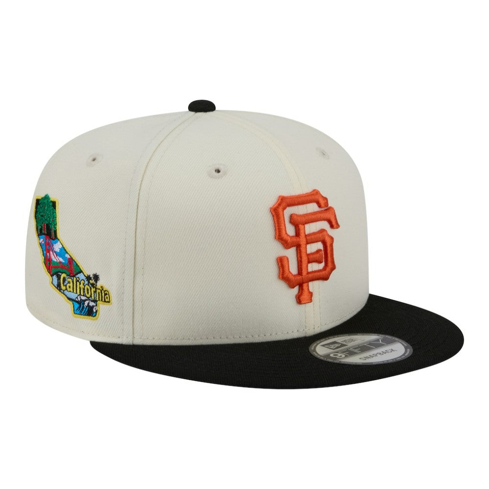 Cream/Black San Francisco Giants New Era Localized 9FIFTY Snapback Hat