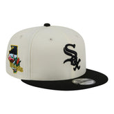 Cream/Black Chicago White Sox New Era Localized 9FIFTY Snapback Hat