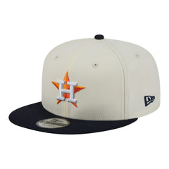 Cream/Navy Houston Astros New Era Localized 9FIFTY Snapback Hat