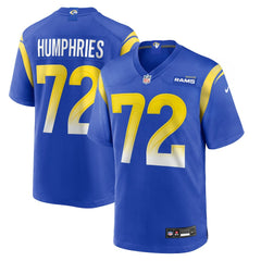 D.J. Humphries Team Game Jersey - Los Angeles Rams Jerseys