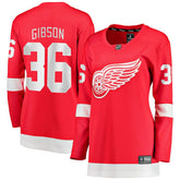 NHL John Gibson Detroit Red Wings Fanatics Women's Home Breakaway Jersey