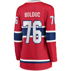 NHL Zack Bolduc Montreal Canadiens Fanatics Women's Home Breakaway Jersey