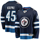 NHL Cole Koepke Winnipeg Jets Fanatics Home Breakaway Jersey