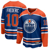 NHL Trent Frederic Edmonton Oilers Fanatics Home Breakaway Jersey
