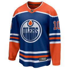 NHL Trent Frederic Edmonton Oilers Fanatics Home Breakaway Jersey