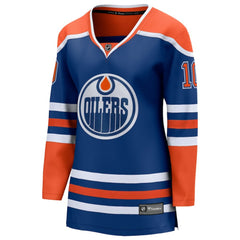 NHL Trent Frederic Edmonton Oilers Fanatics Women's Home Breakaway Jersey