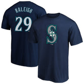 Navy Cal Raleigh Seattle Mariners Fanatics Big & Tall Name & Number T-Shirt