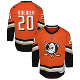 NHL Chris Kreider Anaheim Ducks Outerstuff Youth Home Replica Jersey