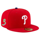 Red Bryce Harper Philadelphia Phillies New Era 2025 Player’s Weekend 59FIFTY Fitted Hat