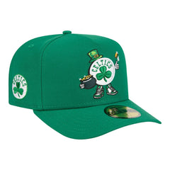 New Era Boston Celtics Injection Cartoon Logo A-Frame 59FIFTY Fitted Hat