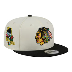 NHL Chicago Blackhawks New Era Injection Localized Two-Tone 9FIFTY Snapback Hat