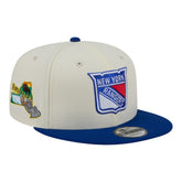 NHL New York Rangers New Era Injection Localized Two-Tone 9FIFTY Snapback Hat