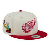 NHL Detroit Red Wings New Era Injection Localized Two-Tone 9FIFTY Snapback Hat