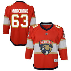 NHL Brad Marchand Florida Panthers Outerstuff Youth Home Replica Jersey