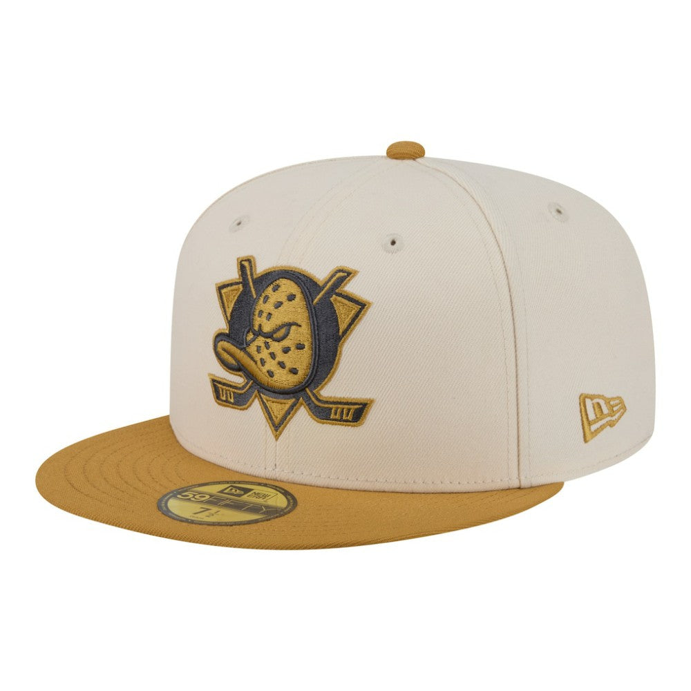 NHL Anaheim Ducks New Era Colorpack Two-Tone 59FIFTY Fitted Hat