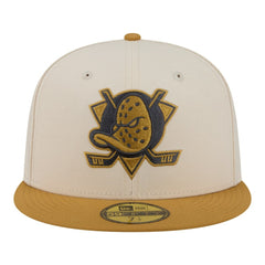 NHL Anaheim Ducks New Era Colorpack Two-Tone 59FIFTY Fitted Hat
