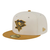 NHL Pittsburgh Penguins New Era Colorpack Two-Tone 59FIFTY Fitted Hat