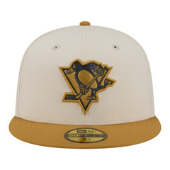 NHL Pittsburgh Penguins New Era Colorpack Two-Tone 59FIFTY Fitted Hat
