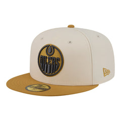 NHL Edmonton Oilers New Era Colorpack Two-Tone 59FIFTY Fitted Hat