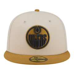 NHL Edmonton Oilers New Era Colorpack Two-Tone 59FIFTY Fitted Hat