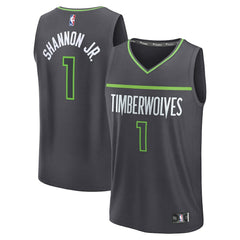 Fanatics Terrence Shannon Jr. Minnesota Timberwolves Fast Break Replica Jersey