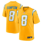 Omarion Hampton Alternate Charger Power Game Player Jersey - Los Angeles Chargers Jerseys