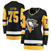 NHL Connor Clifton Pittsburgh Penguins Fanatics Women's Home Breakaway Jersey