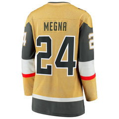 NHL Jaycob Megna Vegas Golden Knights Fanatics Women's Home Breakaway Jersey