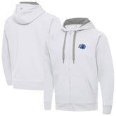 Orlando Magic Antigua New Logo Victory Full-Zip Hooded Sweatshirt