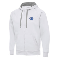 Orlando Magic Antigua New Logo Victory Full-Zip Hooded Sweatshirt