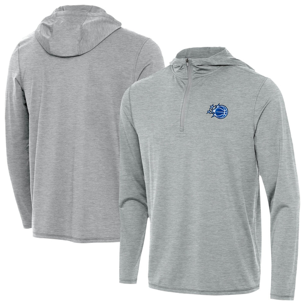 Orlando Magic Antigua New Logo Tidy Quarter-Zip Hoodie