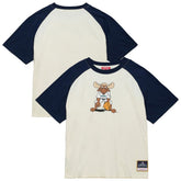 Cream Seattle Mariners Mitchell & Ness Women's Boyfriend Raglan T-Shirt