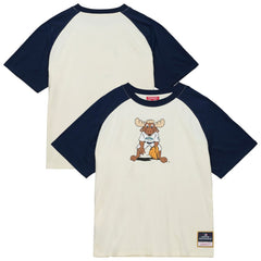Cream Seattle Mariners Mitchell & Ness Women's Boyfriend Raglan T-Shirt