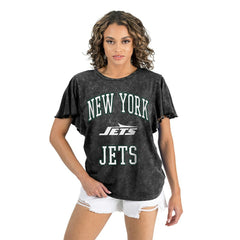 Gameday Couture Women's Relaxed Flutter Sleeve T-Shirt - New York Jets T-shirts