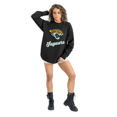 Gameday Couture Women's Oversized Long Sleeve T-Shirt - Jacksonville Jaguars T-shirts