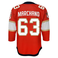 NHL Brad Marchand Florida Panthers Outerstuff Youth Premier Player Jersey