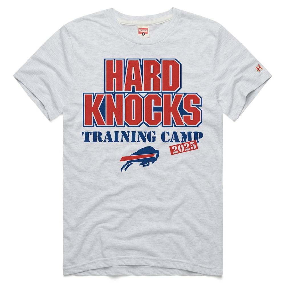 Homage 2025 Hard Knocks Training Camp Tri-Blend T-Shirt - Buffalo Bills T-shirts