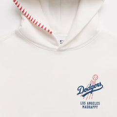 White Los Angeles Dodgers Madhappy x MLB Unisex Heavyweight Fleece Hoodie