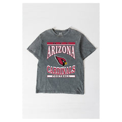 Gameday Couture Women's Oversized Classic Grind Washed T-Shirt - Arizona Cardinals T-shirts
