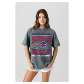 Gameday Couture Women's Oversized Classic Grind Washed T-Shirt - Buffalo Bills T-shirts