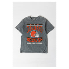 Gameday Couture Women's Oversized Classic Grind Washed T-Shirt - Cleveland Browns T-shirts
