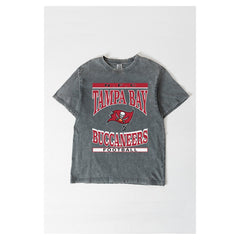 Gameday Couture Women's Oversized Classic Grind Washed T-Shirt - Tampa Bay Buccaneers T-shirts