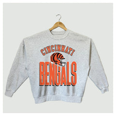 Gameday Couture Women's Fierce Focus Premium Oversized Fleece Pullover Sweatshirt - Cincinnati Bengals Pullover