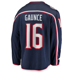 NHL Brendan Gaunce Columbus Blue Jackets Fanatics Home Breakaway Jersey