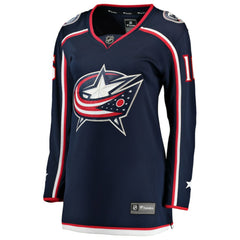 NHL Brendan Gaunce Columbus Blue Jackets Fanatics Women's Home Breakaway Jersey