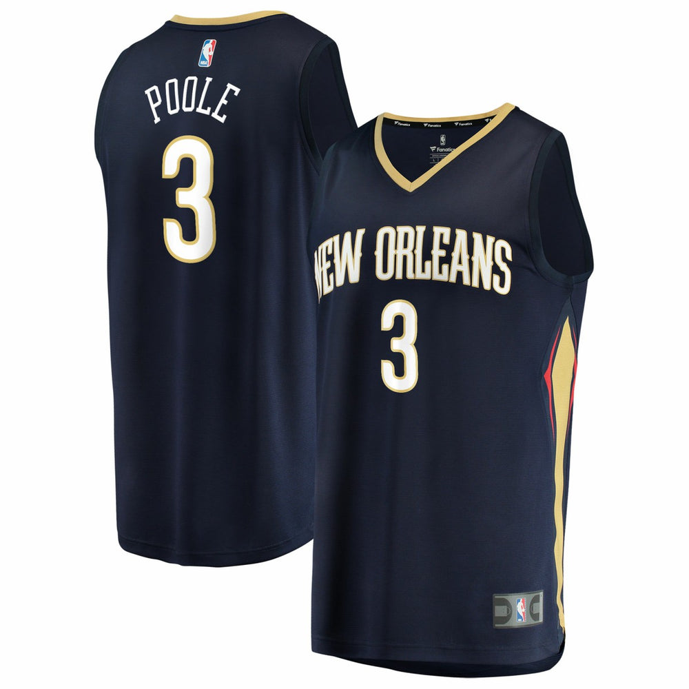 Fanatics Jordan Poole New Orleans Pelicans Fast Break Replica Jersey