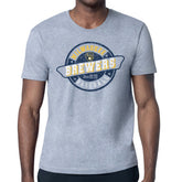 Heather Gray Milwaukee Brewers Starter Route 66 Team Logo T-Shirt