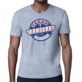 Heather Gray Texas Rangers Starter Route 66 Team Logo T-Shirt